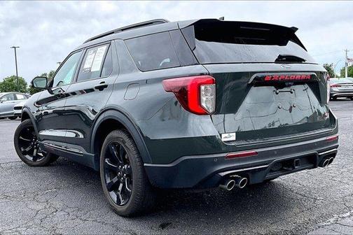 Green Metallic 2023 Ford Explorer ST