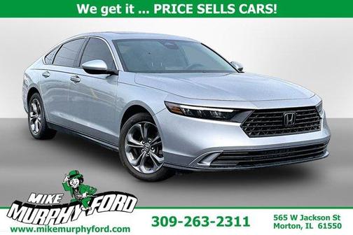 Silver 2024 Honda Accord EX