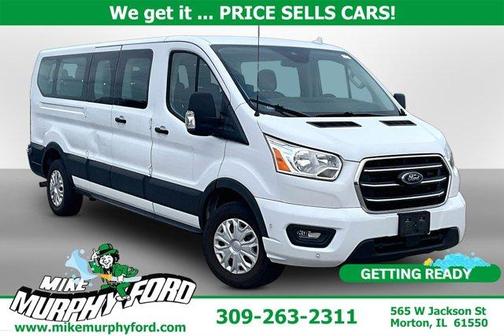 Oxford White 2020 Ford Transit-350 XLT