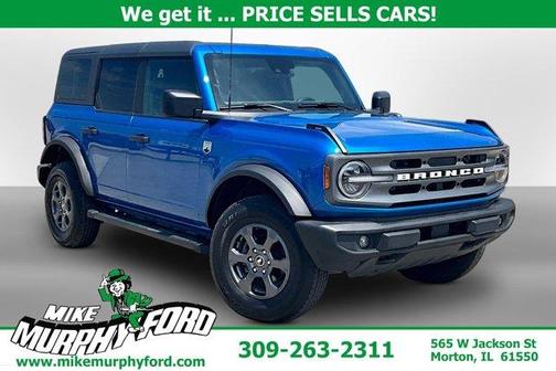 Blue Metallic 2024 Ford Bronco Big Bend