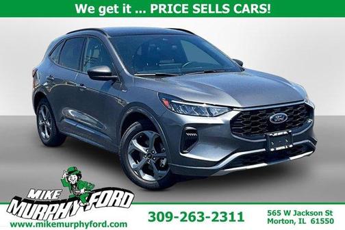 Carbonized Gray Metallic 2023 Ford Escape ST-Line