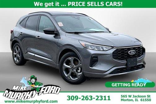 Carbonized Gray Metallic 2023 Ford Escape ST-Line