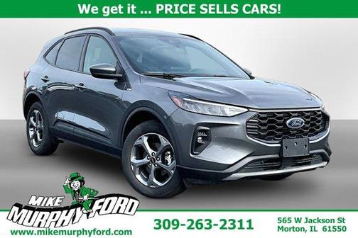 Carbonized Gray Metallic 2025 Ford Escape ST-Line Select
