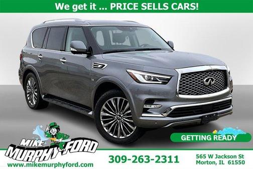 Graphite Shadow 2019 INFINITI QX80 Luxe