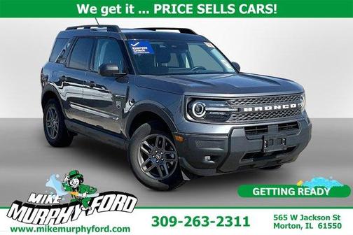 Gray Metallic 2025 Ford Bronco Sport Big Bend