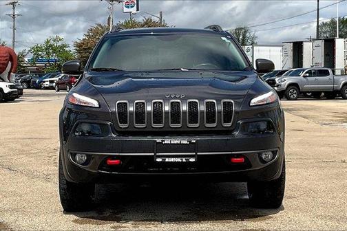 Granite Crystal Clearcoat Metallic 2015 Jeep Cherokee Trailhawk