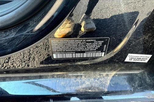 2020 Volkswagen Passat 2.0T R-Line