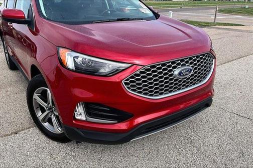 Red Metallic 2024 Ford Edge SEL
