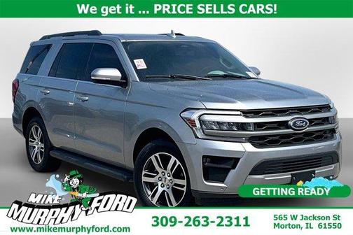 Silver Metallic 2024 Ford Expedition XLT