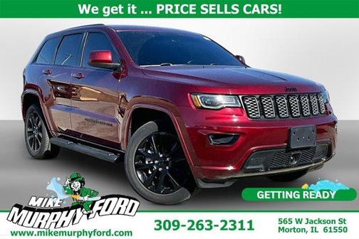 Velvet Red Pearlcoat 2021 Jeep Grand Cherokee Laredo SUV