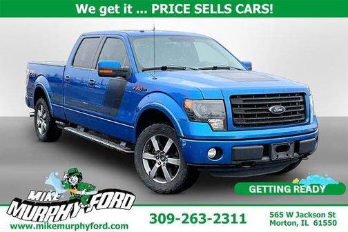 Blue Flame Metallic 2014 Ford F-150 4WDFX4