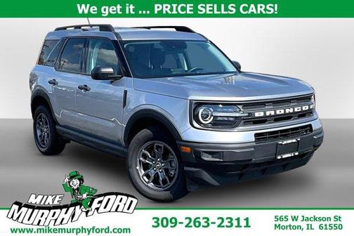 Silver Metallic 2023 Ford Bronco Sport Big Bend