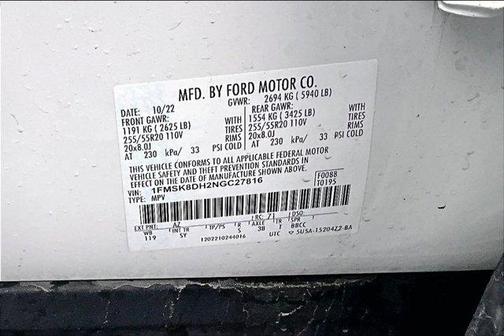 2022 Ford Explorer XLT