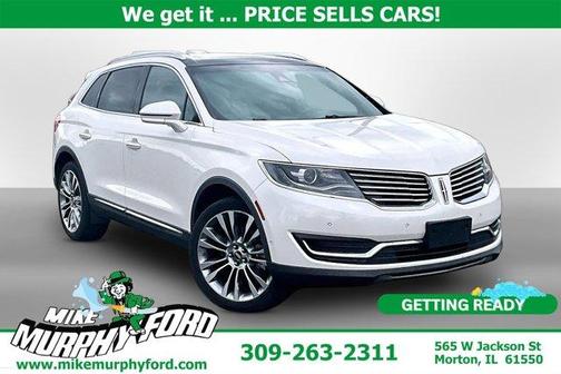 White Platinum Clearcoat Metallic 2018 Lincoln MKX Reserve
