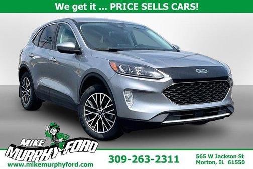 Iconic Silver Metallic 2022 Ford Escape PHEV SEL