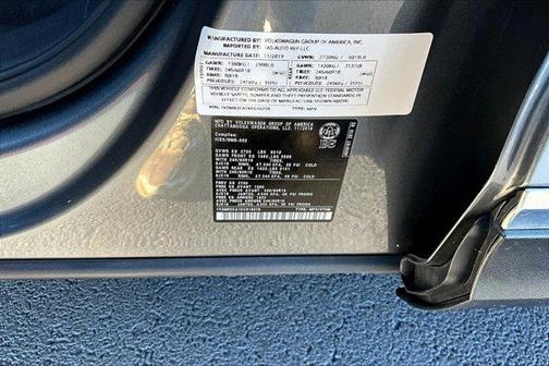 2019 Volkswagen Atlas 3.6L SEL