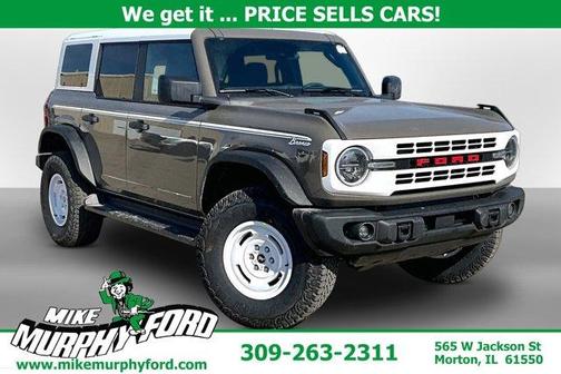 Gray 2026 Ford Bronco Heritage Edition SUV