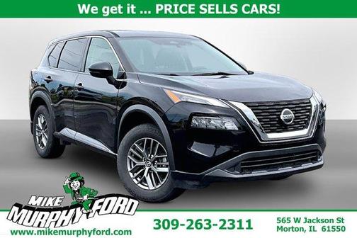 Super Black 2021 Nissan Rogue S