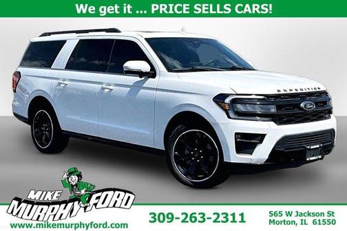 White Metallic 2024 Ford Expedition Max Limited
