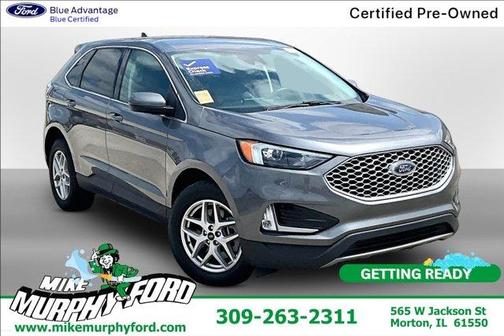Oxford White 2023 Ford Edge SE