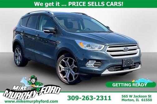 Sea Green 2019 Ford Escape Titanium