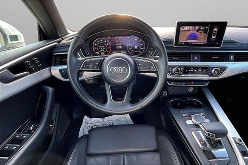 Ibis White w/ Black Roof 2018 Audi A5 2.0T Premium Plus