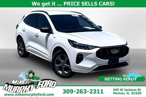 White 2023 Ford Escape ST-Line