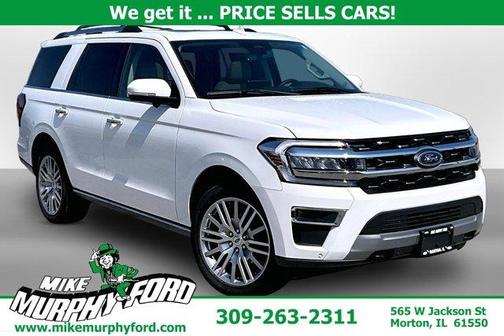 White Metallic 2024 Ford Expedition Limited