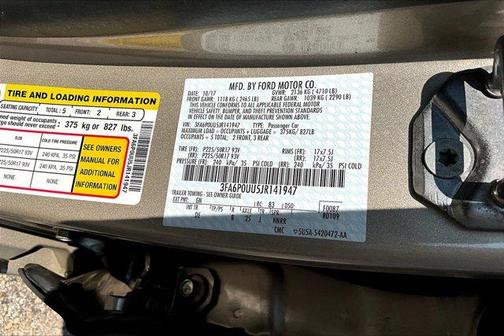 2018 Ford Fusion Hybrid S