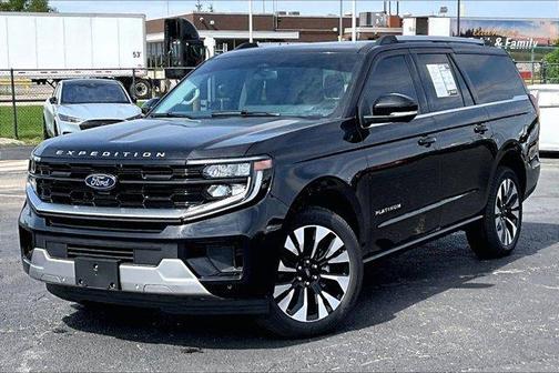 Black Metallic 2026 Ford Expedition Max Platinum