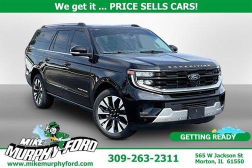 Black Metallic 2026 Ford Expedition Max Platinum