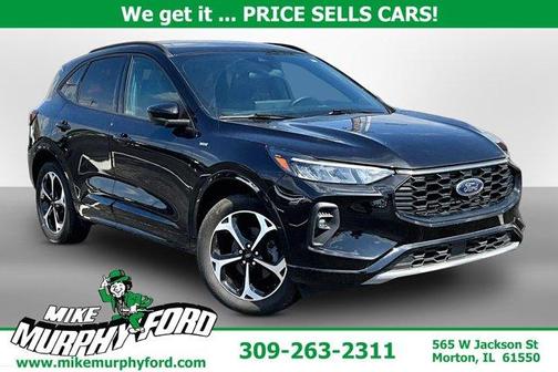 Agate Black Metallic 2023 Ford Escape ST-Line Select