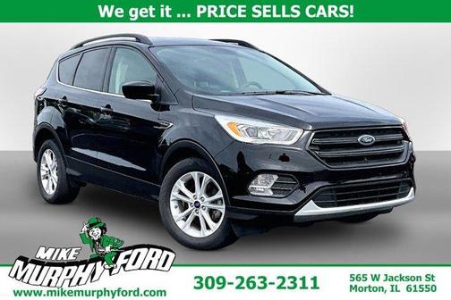 Shadow Black 2018 Ford Escape SEL