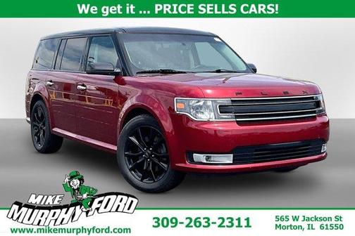 Ruby Red Metallic 2019 Ford Flex SEL