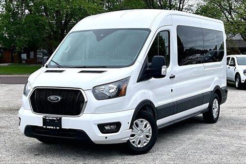 Oxford White 2024 Ford Transit-350 XLT
