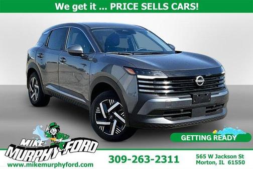 Gun Metallic 2025 Nissan Kicks SV