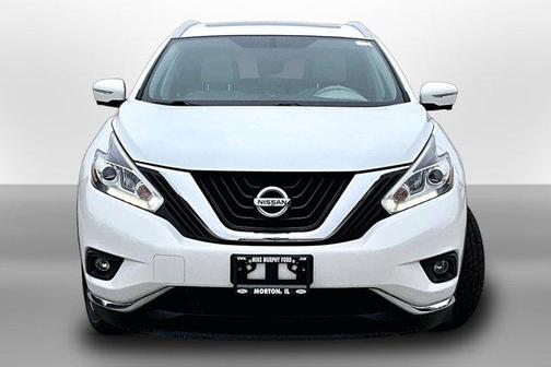 Pearl White 2015 Nissan Murano Platinum