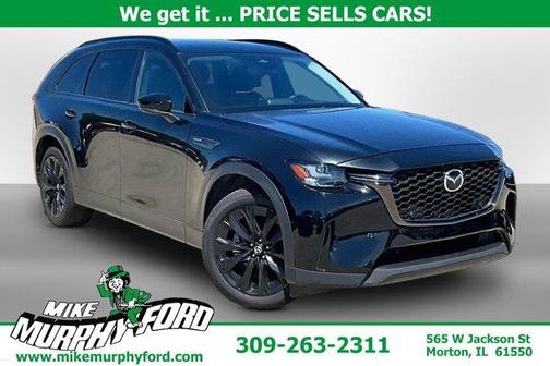 Jet Black Mica 2025 Mazda CX-90 3.3 Turbo Premium Sport