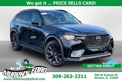 Jet Black Mica 2025 Mazda CX-90 3.3 Turbo Premium Sport