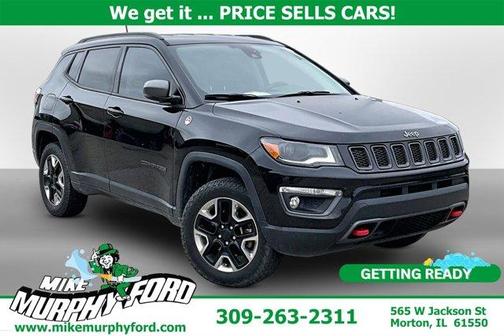 Diamond Black 2018 Jeep Compass Trailhawk