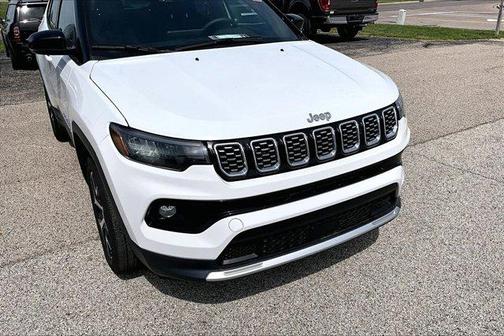 Bright White Clearcoat 2024 Jeep Compass Limited
