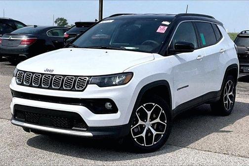 Bright White Clearcoat 2024 Jeep Compass Limited