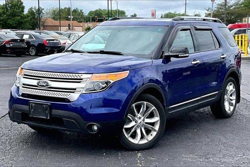 Blue Metallic 2014 Ford Explorer XLT