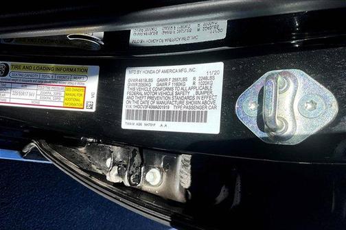 2021 Honda Accord Hybrid EX