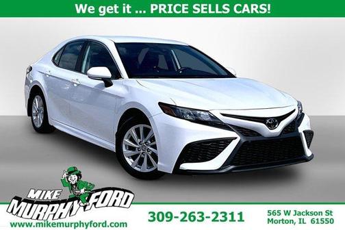 White 2023 Toyota Camry