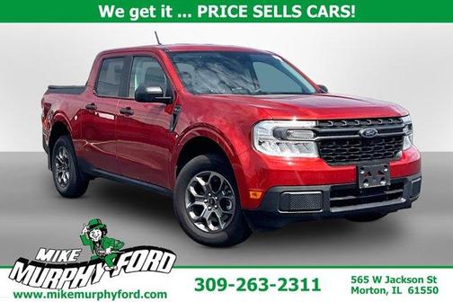 Chili Pepper Red 2023 Ford Maverick XLT