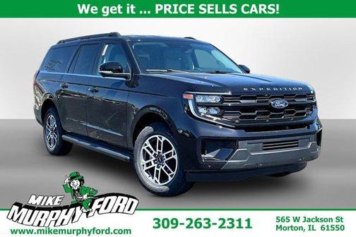 Agate Black Metallic 2026 Ford Expedition Max Active