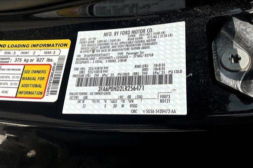2020 Ford Fusion SE