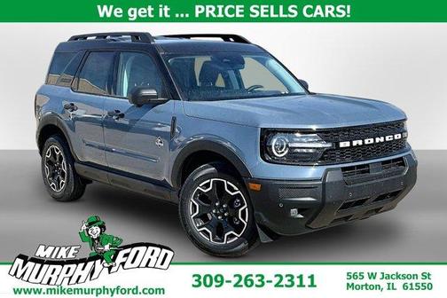 Azure Gray Metallic 2026 Ford Bronco Sport Outer Banks