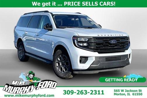 Silver Metallic 2025 Ford Expedition Max Active